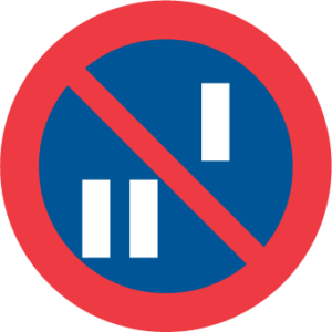 Vägmärke C38 – Datumparkering