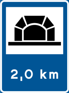 Vägmärke E26 – Tunnel