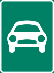 Vägmärke E3 – Motortrafikled