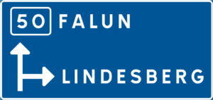 Vägmärke F1-1 – Orienteringstavla