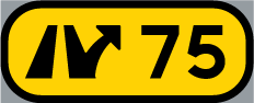 Vägmärke F27 – Trafikplatsnummer