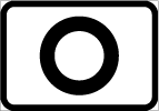 Vägmärke F30 – Lokal slinga