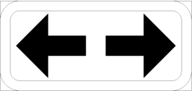 Vägmärke T11 – Utsträckning